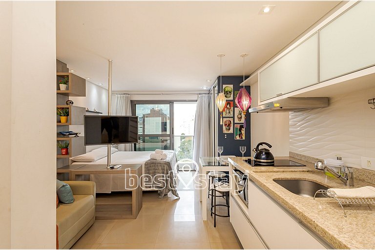 Zen - Varanda, Ar condicionado, garagem - sa1314