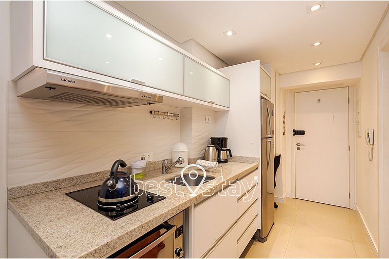 sa1314 - Aconchegante e com a vista da cidade