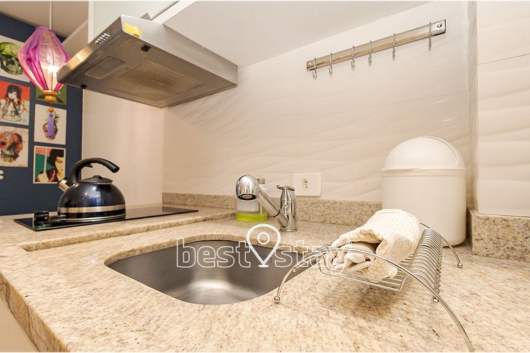 Zen - Varanda, Ar condicionado, garagem - sa1314