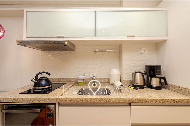 sa1314 - Aconchegante e com a vista da cidade