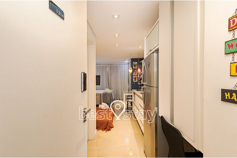 Zen - Varanda, Ar condicionado, garagem - sa1314