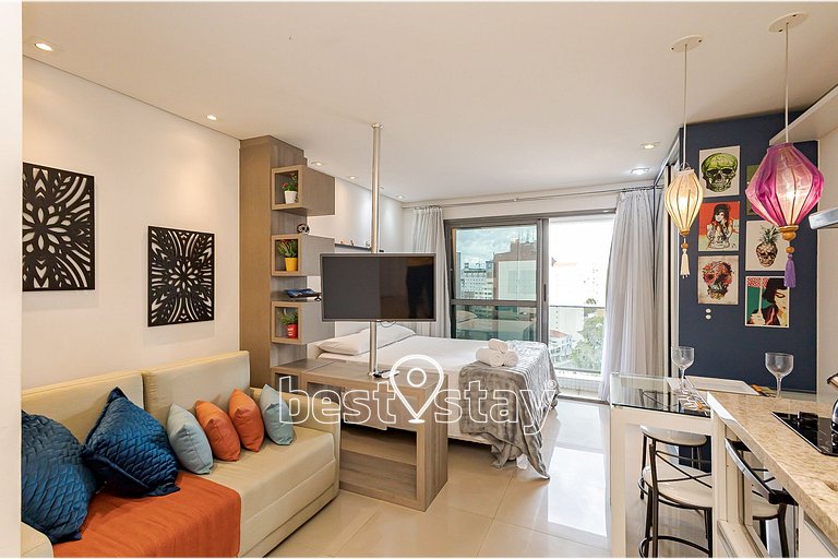 Zen - Varanda, Ar condicionado, garagem - sa1314