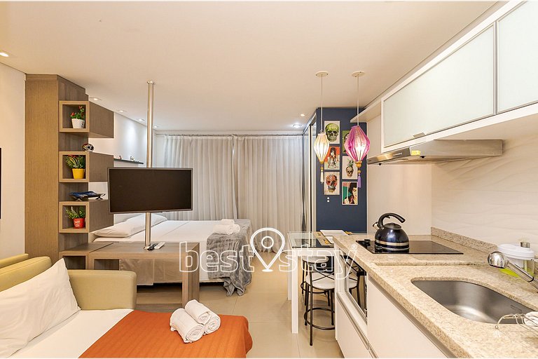 sa1314 - Piscina climatizada, garagem exclusiva