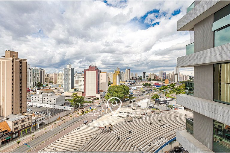 sa1314 - Aconchegante e com a vista da cidade