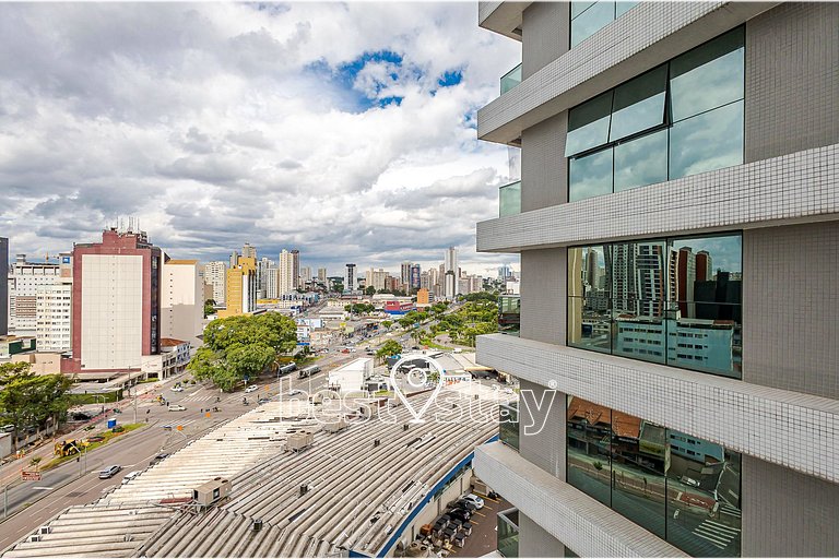 sa1314 - Aconchegante e com a vista da cidade