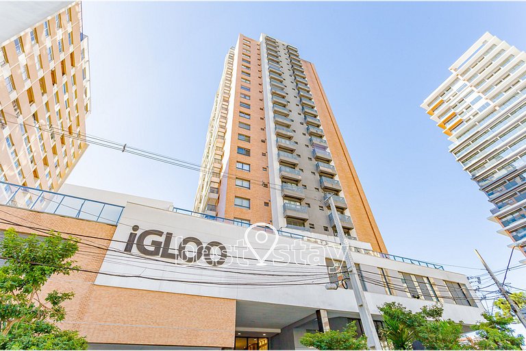 i203A - Condomínio Clube, garagem, vista da cidade