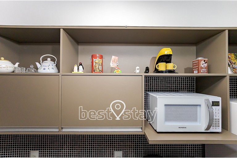 Zen- Ar condicionado, garagem, piscina  i73A