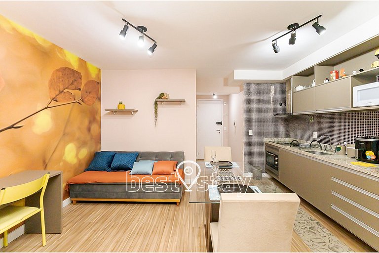 Zen- Ar condicionado, garagem, piscina  i73A