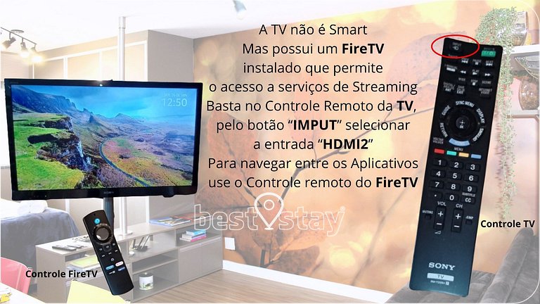 Zen- Ar condicionado, garagem, piscina  i73A