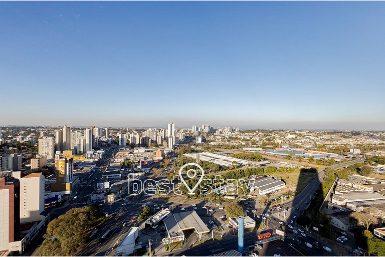 sa810 - Ar condicionado, varanda e vaga de garagem