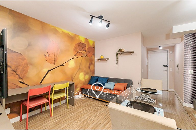 Zen- Ar condicionado, garagem, piscina  i73A