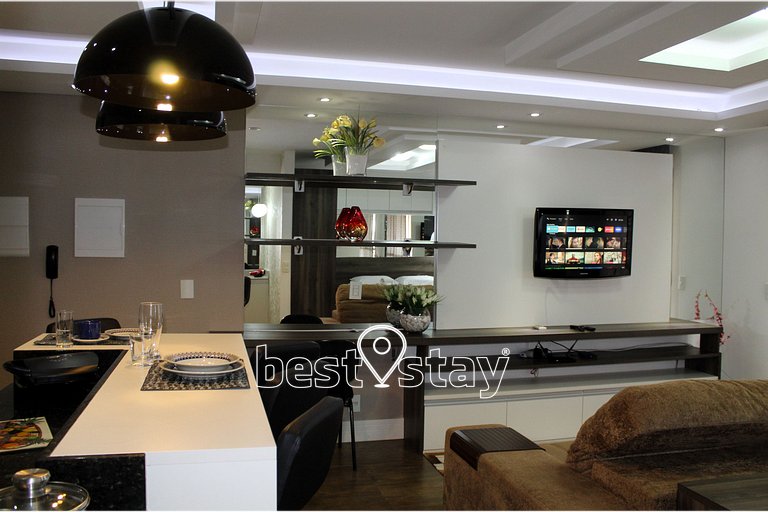 Zen- Ar Condicionado, churrasqueira e Garagem i56B