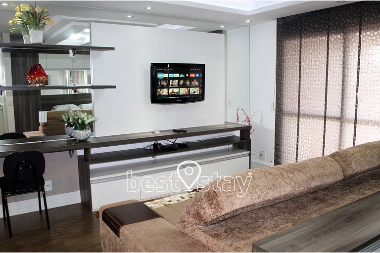 Zen- Ar Condicionado, churrasqueira e Garagem i56B