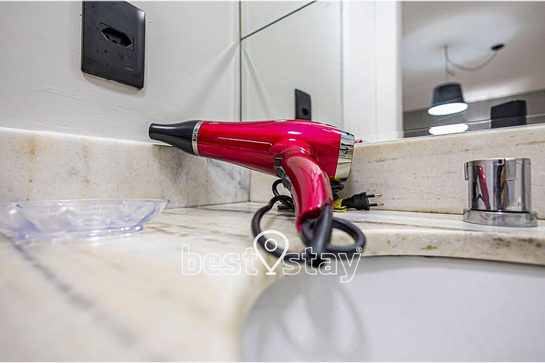 ZEN -1 quarto, churrasqueira, vaga de garagem 131B